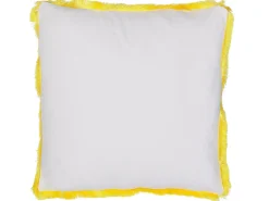 Discount Beliani Set di 2 cuscini MANJU Velluto 45 x 45 cm Giallo Trama animale Bianco Giallo Grigio