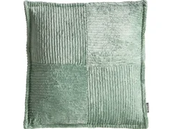 Clearance Beliani Set di 2 cuscini MARANTA Velluto a coste 30 x 30 cm 45 x 45 cm Tinta unita Verde