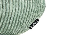 Clearance Beliani Set di 2 cuscini MARANTA Velluto a coste 30 x 30 cm 45 x 45 cm Tinta unita Verde