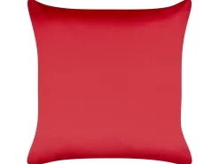 Hot Beliani Set di 2 cuscini MARSHMALLOW Velluto 45 x 45 cm Rosso Modello natalizio Rosso Verde