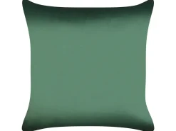 Discount Beliani Set di 2 cuscini MARSHMALLOW Velluto 45 x 45 cm Modello natalizio Rosso Verde