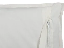 Hot Beliani Set di 2 cuscini MEADIA Cotone 45 x 45 cm Rosso Trama floreale Bianco Arancione Grigio Multicolore
