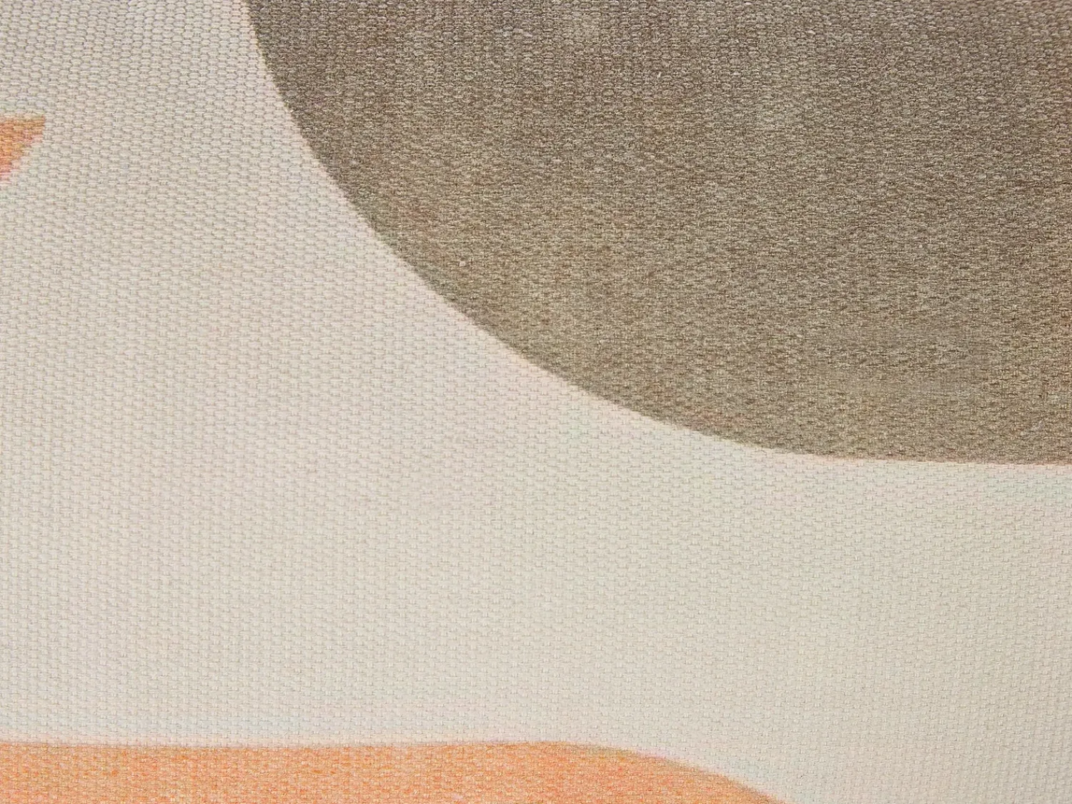 New Beliani Set di 2 cuscini MELAMPODIUM 30 x 50 cm Multicolore Trama astratta Beige Multicolore