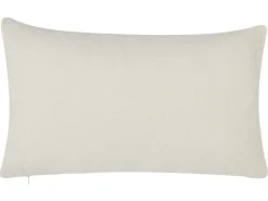 New Beliani Set di 2 cuscini MELAMPODIUM 30 x 50 cm Multicolore Trama astratta Beige Multicolore