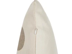 New Beliani Set di 2 cuscini MELAMPODIUM 30 x 50 cm Multicolore Trama astratta Beige Multicolore