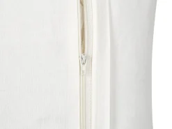 Outlet Beliani Set di 2 cuscini MELOBESIA Cotone 45 x 45 cm Multicolore Trama di piante Beige Bianco Multicolore