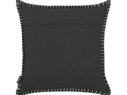 Best Beliani Set di 2 cuscini MELUR 45 x 45 cm Tinta unita Grigio