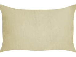 Discount Beliani Set di 2 cuscini MILLET Velluto a coste oliva Trama geometrica Verde