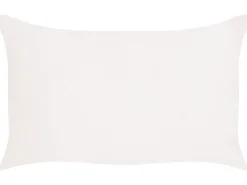 Outlet Beliani Set di 2 cuscini MILLET Velluto a coste 30 x 50 cm sporco Trama geometrica Bianco