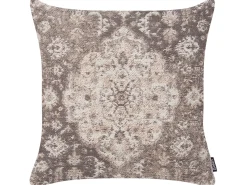 Best Beliani Set di 2 cuscini MIMISAL Cotone 45 x 45 cm Trama orientale Marrone
