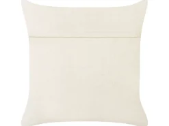 New Beliani Set di 2 cuscini MINGORA Cotone 45 x 45 cm Rosso Trama a cuore Bianco Rosso