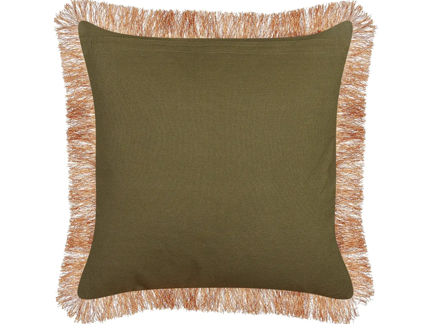 Hot Beliani Set di 2 cuscini MITELLA Velluto 45 x 45 cm Blu Trama floreale Arancione Blu