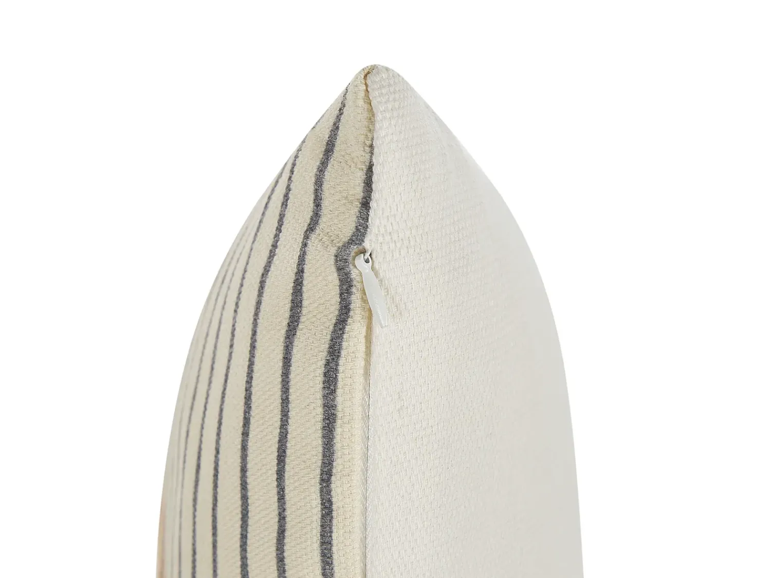 Online Beliani Set di 2 cuscini MOONFLOWER 45 x 45 cm Bianco Trama geometrica Beige Grigio Multicolore
