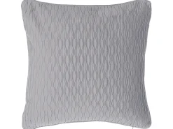 Online Beliani Set di 2 cuscini MOTARI Velluto 45 x 45 cm Trama geometrica Grigio