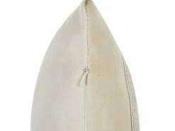 Clearance Beliani Set di 2 cuscini NASTURTIUM 30 x 50 cm Beige Trama geometrica Beige Grigio Marrone Multicolore