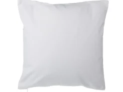 Beliani Set di 2 cuscini NEMESIA Cotone 45 x 45 cm Blu scuro Trama Ikat Bianco Blu