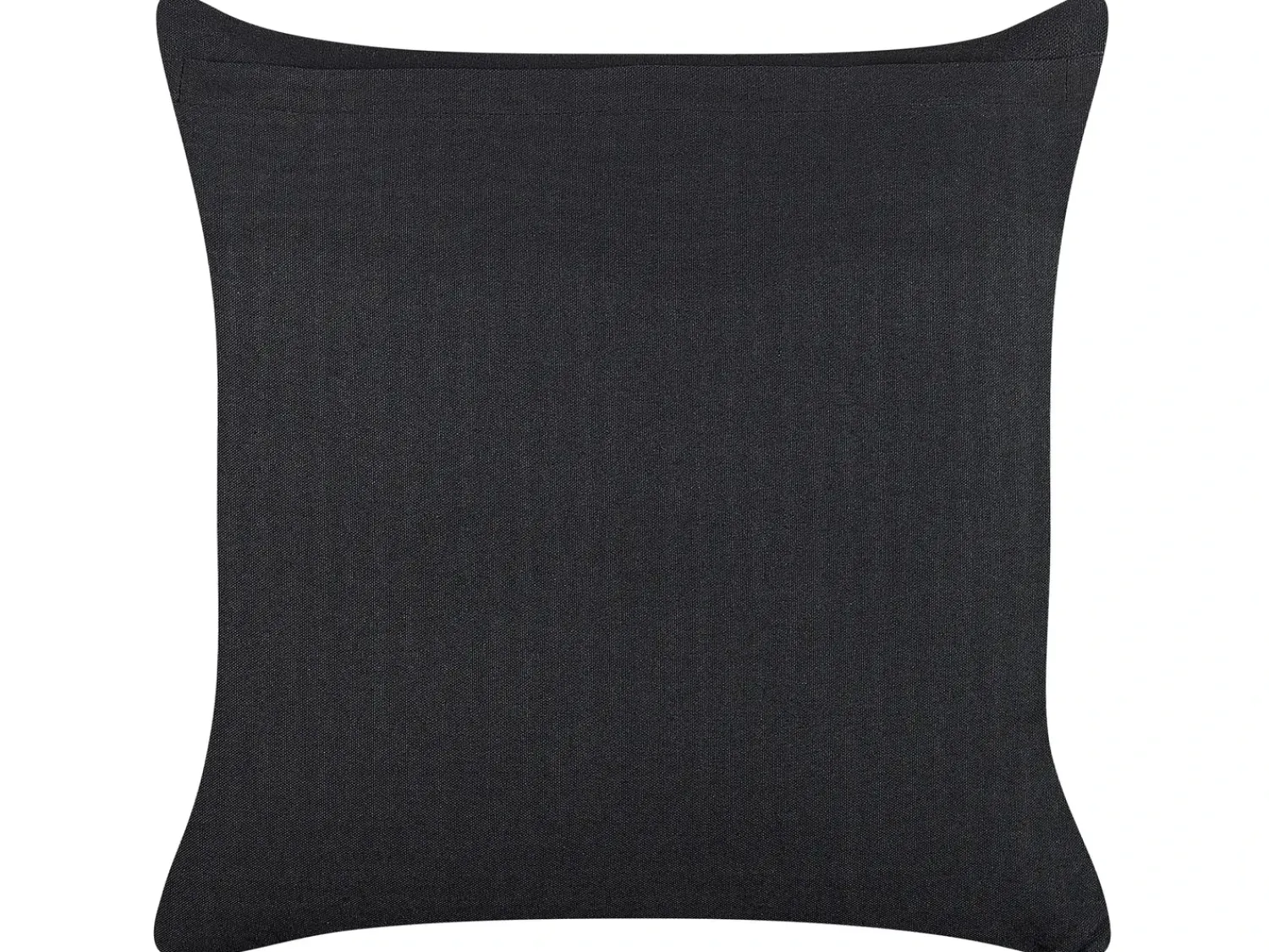Best Beliani Set di 2 cuscini OSMUNDA Velluto 45 x 45 cm Nero Trama floreale Arancione Verde Nero