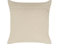 Online Beliani Set di 2 cuscini OUJDA Cotone 50 x 50 cm Trama geometrica Argento