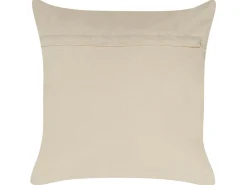 Outlet Beliani Set di 2 cuscini OUJDA Cotone 50 x 50 cm Trama geometrica Oro