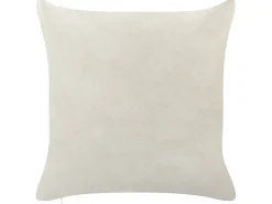 Beliani Set di 2 cuscini PALMIER Velluto 45 x 45 cm Bianco sporco Modello natalizio Bianco Blu Giallo Nero Rosso Verde