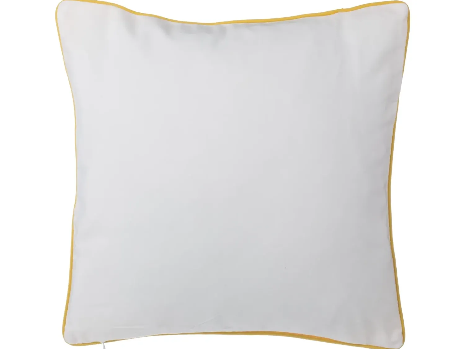 Sale Beliani Set di 2 cuscini PANSY 45 x 45 cm Giallo Trama geometrica Bianco Giallo