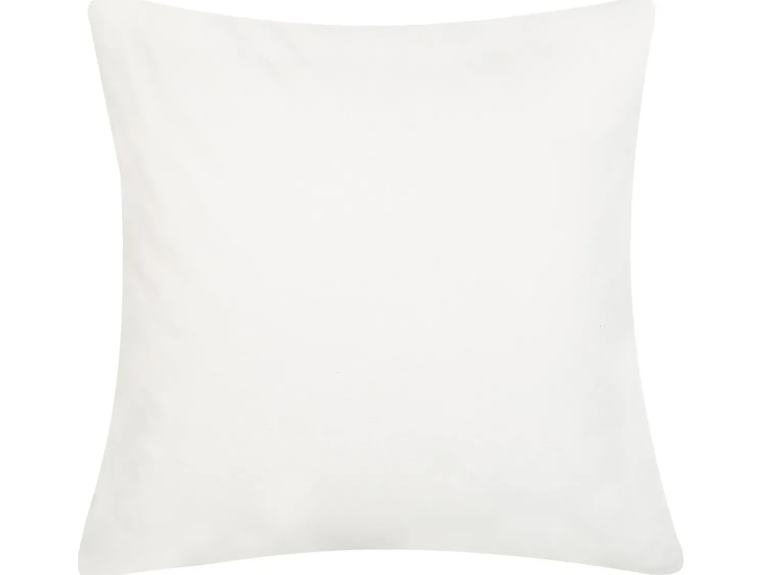 Beliani Set di 2 cuscini PEPEROMIA Cotone 45 x 45 cm Bianco Trama di piante Bianco Grigio Verde