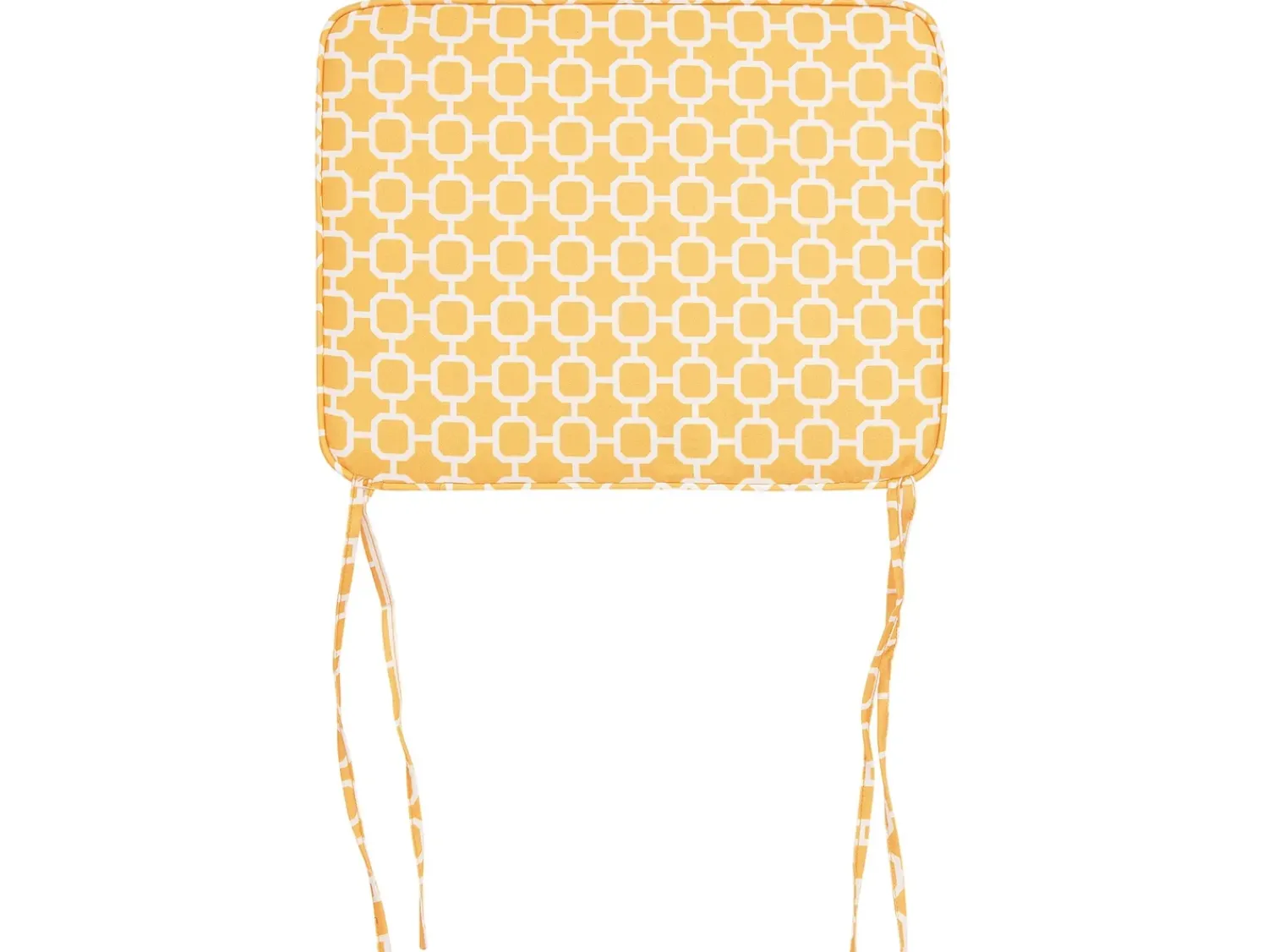 Discount Beliani Set di 2 cuscini per sedie FIJI 29 x 38 cm Giallo