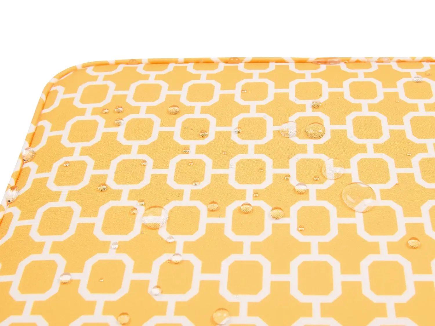 Discount Beliani Set di 2 cuscini per sedie FIJI 29 x 38 cm Giallo