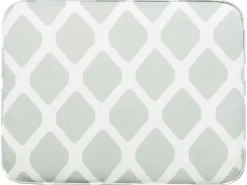 Beliani Set di 2 cuscini per sedie FIJI 29 x 38 cm Verde menta Bianco Verde