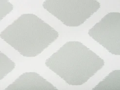 Beliani Set di 2 cuscini per sedie FIJI 29 x 38 cm Verde menta Bianco Verde