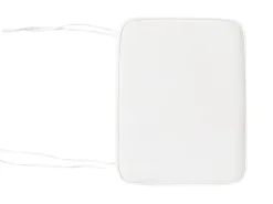New Beliani Set di 2 cuscini per sedie FIJI 29 x 38 cm sporco Bianco