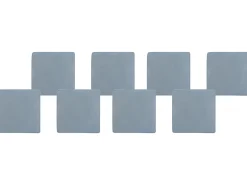 Sale Beliani Set di 8 cuscini per sedie SASSARI 46 x 46 cm Blu