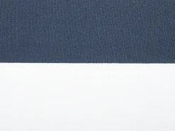 New Beliani Set di 8 cuscini per sedie SASSARI 46 x 46 cm Blu marino Bianco Blu