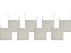 New Beliani Set di 8 cuscini per sedie SASSARI PREMIUM 46 x 46 cm Tortora Beige