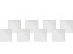Discount Beliani Set di 8 cuscini per sedie SASSARI PREMIUM 46 x 46 cm sporco Bianco