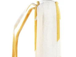 Online Beliani Set di 2 cuscini per sedie TERNI 37 x 34 cm Giallo Bianco Giallo