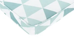Discount Beliani Set di 2 cuscini per sedie TERNI 37 x 34 cm Azzurro Bianco Blu