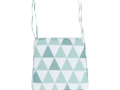 Discount Beliani Set di 2 cuscini per sedie TERNI 37 x 34 cm Azzurro Bianco Blu