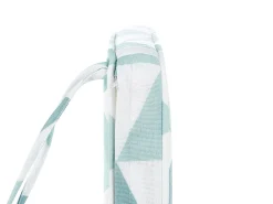 Discount Beliani Set di 2 cuscini per sedie TERNI 37 x 34 cm Azzurro Bianco Blu