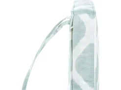 Best Beliani Set di 6 cuscini per sedie TOLVE 39 x 31 cm Verde menta Bianco Verde
