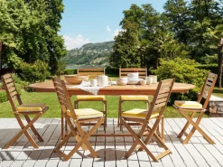 Online Beliani Set di 6 cuscini per sedie TOLVE 39 x 31 cm Giallo Bianco Giallo
