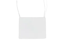 Beliani Set di 6 cuscini per sedie TOLVE 39 x 31 cm sporco Bianco