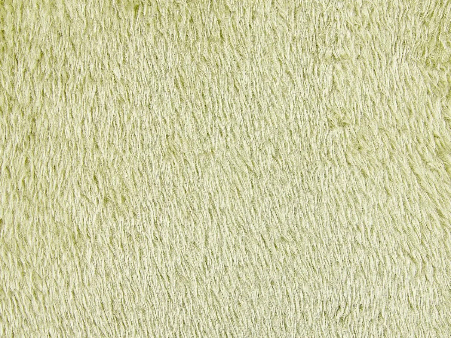 New Beliani Set di 2 cuscini PILEA Finta pelliccia 45 x 45 cm chiaro Tinta unita Verde
