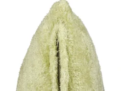 New Beliani Set di 2 cuscini PILEA Finta pelliccia 45 x 45 cm chiaro Tinta unita Verde