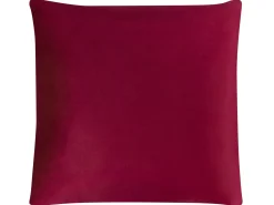 Sale Beliani Set di 2 cuscini PINUS Velluto 45 x 45 cm Rosso Trama geometrica Rosso Oro