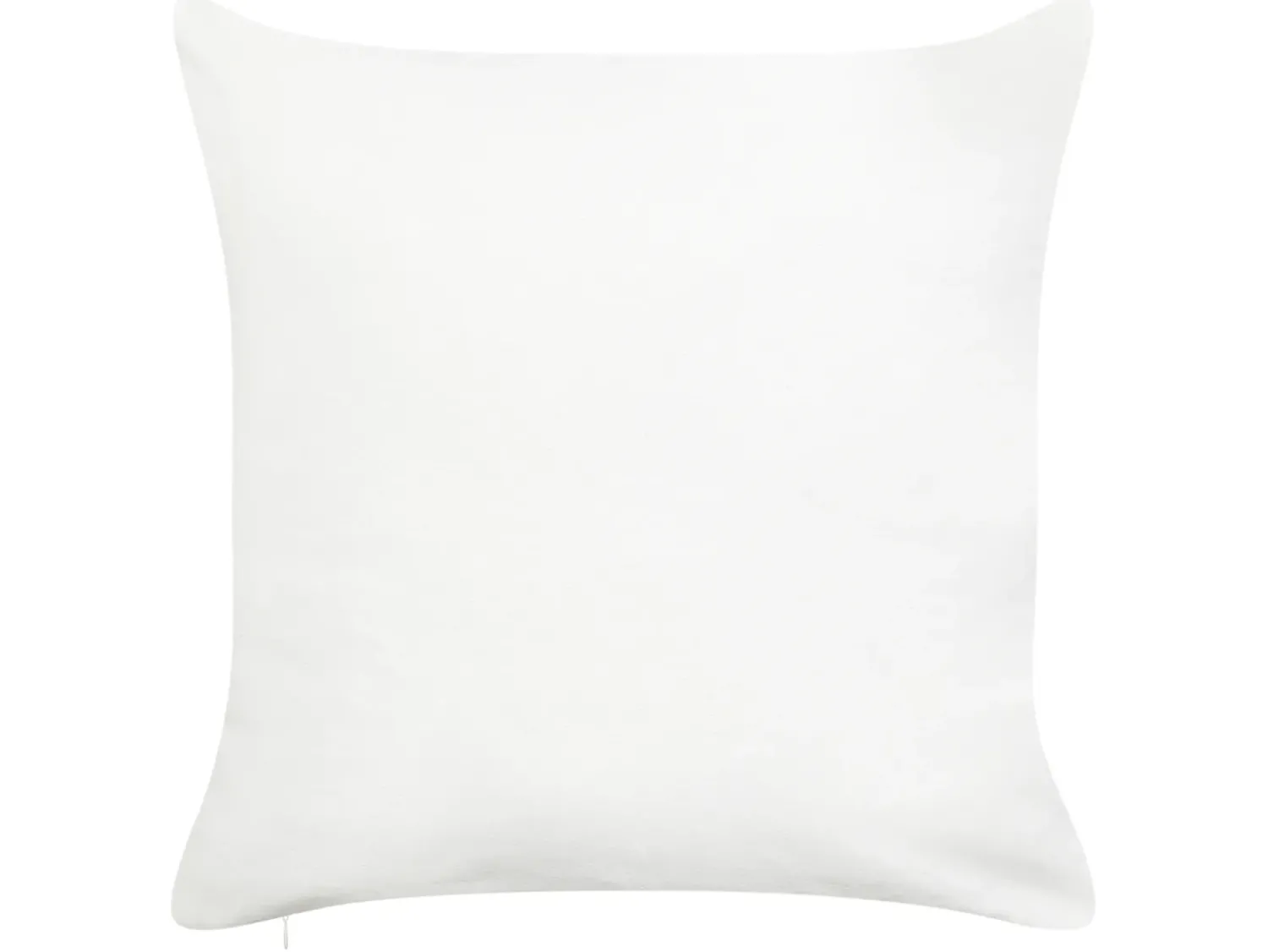 Beliani Set di 2 cuscini PRETZEL Cotone 45 x 45 cm Bianco Modello natalizio Bianco Rosso