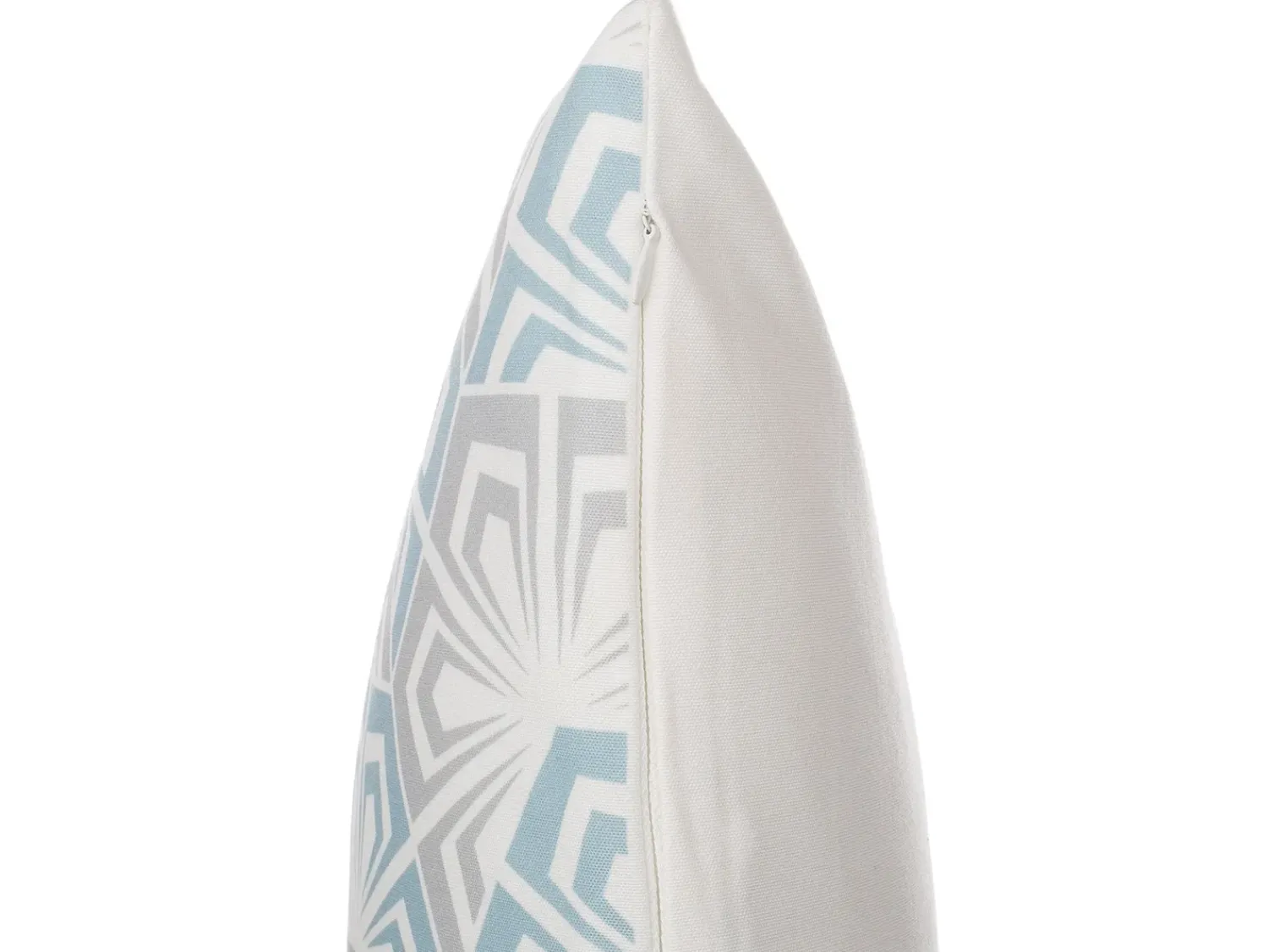 Sale Beliani Set di 2 cuscini PRIMROSE 45 x 45 cm Azzurro Trama Ikat Bianco Blu Grigio Multicolore