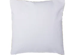 Beliani Set di 2 cuscini PRIMULA Cotone 45 x 45 cm Senape Trama Ikat Bianco Giallo