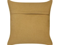 Clearance Beliani Set di 2 cuscini PULICAT Iuta Verde Trama orientale Beige Multicolore Rosso Verde