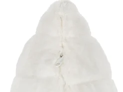 Clearance Beliani Set di 2 cuscini PUMILA Finta pelliccia 45 x 45 cm Tinta unita Bianco